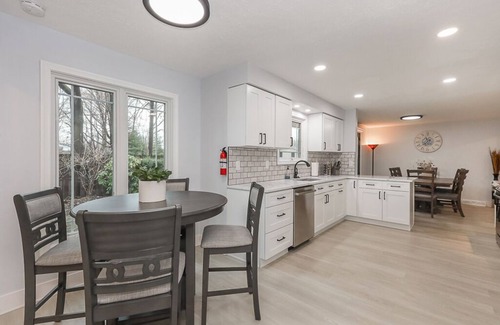 Avon Lake House | Family-friendly, large home in Avon Lake, Hot Tub and EV charger