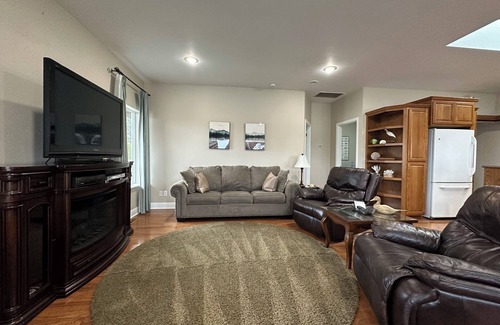 Dunes City House | Family Retreat Lake Home - Boat House - 3 Miles to Pacific Ocean