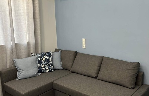 Drama Apartment | Family size apartment 45 sq.m, 5 min away fto the AGIA BARBARA springs