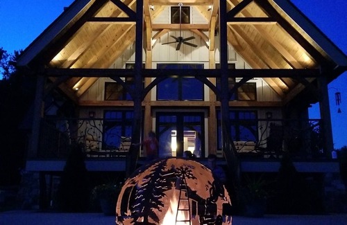 Vein Mountain House | Farm Stay with animals in beautiful Timber Frame House in the Foothills of W. NC