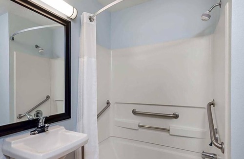 East Las Vegas Apartment | Featuring a year round indoor pool and a hot tub .