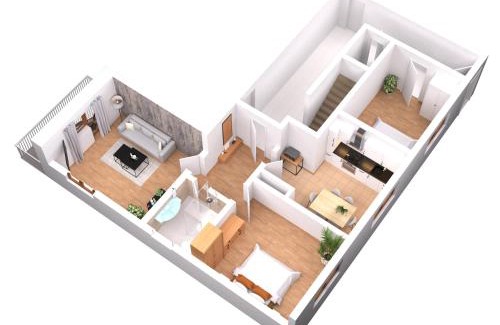 Barental Apartment | Feldberg Apartment mit Extrazimmer - Villa Hubertus