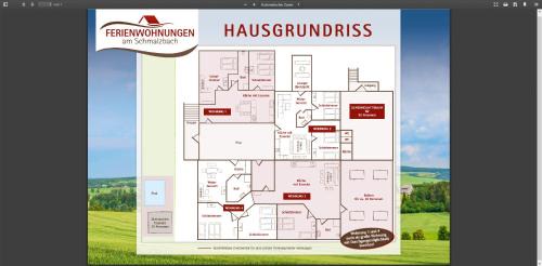 Heinsdorfergrund House | Ferienhaus auf einer Ebene für 25 Personen mit eigenem Garten und Pool