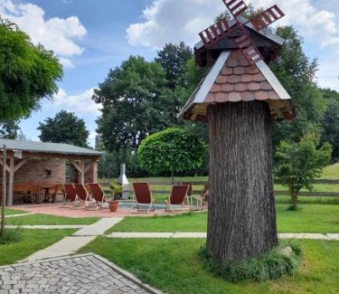 Heinsdorfergrund House | Ferienhaus auf einer Ebene für 25 Personen mit eigenem Garten und Pool