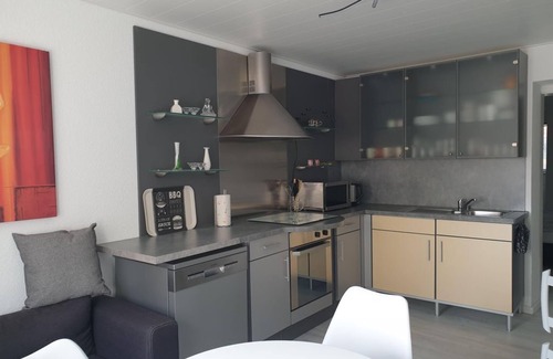 Ruedesheim am Rhein Apartment | Ferienwohnung an der Hildegardis Kirche - apartment/apartment, shower, WC, 1