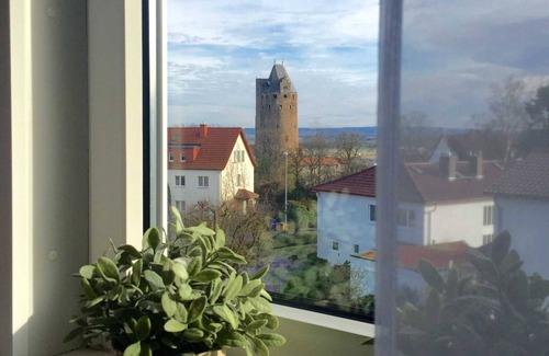 Fritzlar Apartment | Ferienwohnung Blick zum Grauen Turm