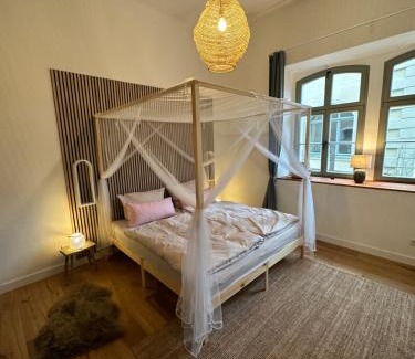 Pirna Apartment | Ferienwohnung Hortensie Rittergut Schloss Zehista Gutshaus