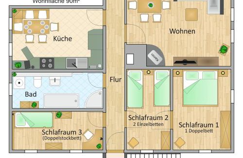Großhartmannsdorf Apartment | Ferienwohnung im Erzgebirge