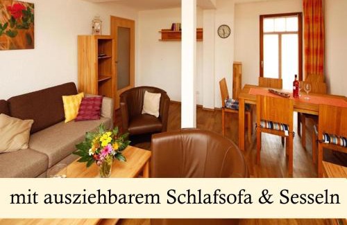 Bad Berka Apartment | Ferienwohnung Morgensonne am Kurpark Bad Berka # Parkplatz # Spielplatz # WLAN # 2 Schlafzimmer