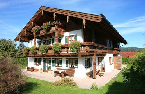 Aufham Apartment | Ferienwohnung Nr. 6, 48 qm, Nichtraucher, 1 Schlafzimmer, Wohnraum/Kochnische, Balkon, Sat-TV, 4 Sterne, max 3 Personen