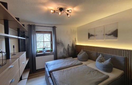 Malter Apartment | FeWo "Waldblick" und "Gartenblick" mit Pool und Kinderspielplatz