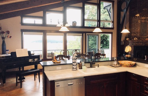 Anacortes House | Fidalgo Island, waterfront home with ocean, islands & beautiful sunset views.