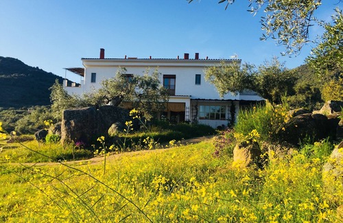 Almoharin Cottage | Finca Flores Amarillas - rural house with swimming pool and playground (TR-CC-157)
