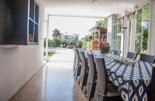 Badia Gran Villa | Finca with pool + barbecue area, home office, conservatory for 12 people