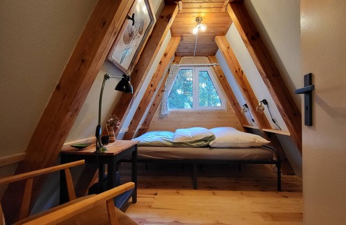 Biesenthal Cabin | Finnhütte Zwischen Wald und See. Familienfreundlich!