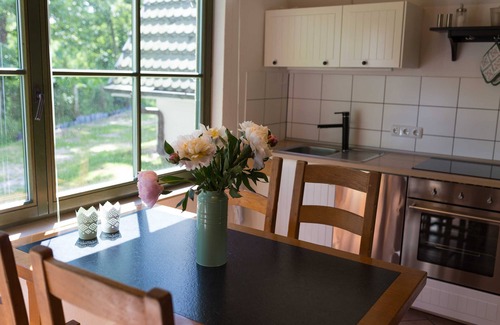 Zippendorf Apartment | Finnhütte am Schweriner See - House 1 - Vacation with dog - A house by the lake -