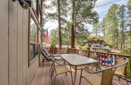 Munds Park House | Fire Pit and Wraparound Porch Munds Park Cabin!