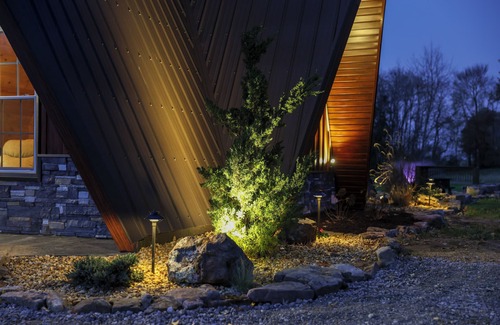 Idlewild Cottage | Fire Pit, Grill & On-site Pond: Kenton Cabin
