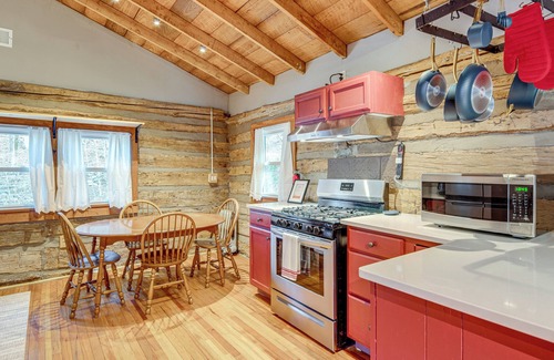 Cataloochee Ranch Cabin | Fire Pit + Views: Blue Ridge Mountain Cabin!