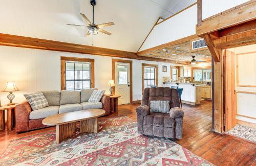 Tarpley House | Fire Pit, Views Peaceful Texas Hill Country Cabin