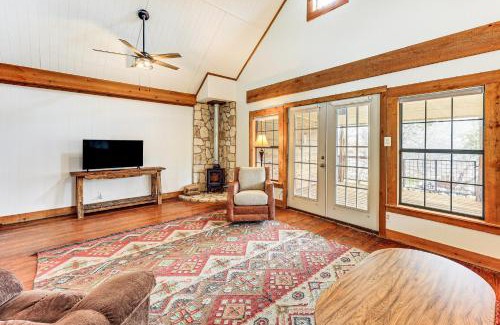 Tarpley House | Fire Pit, Views Peaceful Texas Hill Country Cabin