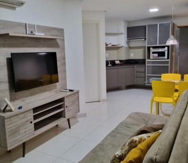 Tambau Apartment | Flat com 1 quarto uma quadra da praia de Tambaú