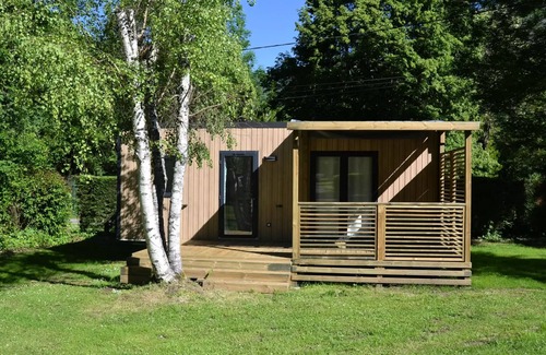 Vicdessos Ski Chalet | Flower Camping LA BEXANELLE * - Chalet Bois Standard 35m2 - 2 bedrooms + covered terrace 4 people