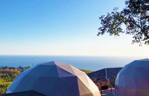 Futo Cabin | For 2 people Dogs allowed Dome tent 6mE traile/Ito Shizuoka