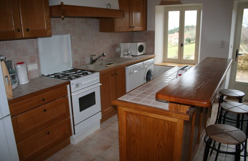 Saint-Quentin-sur-Sauxillanges House | Gite de Groupe * HELIMO Goulapie with view and terrace