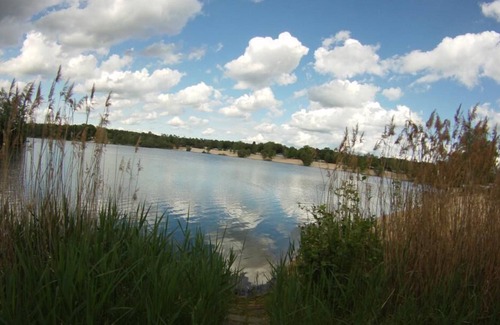 Kahl Apartment | "FRANKFURT" - house on the lake with sandy beach and lake view near Rhein-Main and Spessart