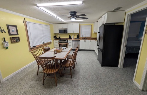 Satsuma House | FREE BOAT to use at our Fish Camp, Water Front, Fish from Dock,Worm Farm,Pets OK