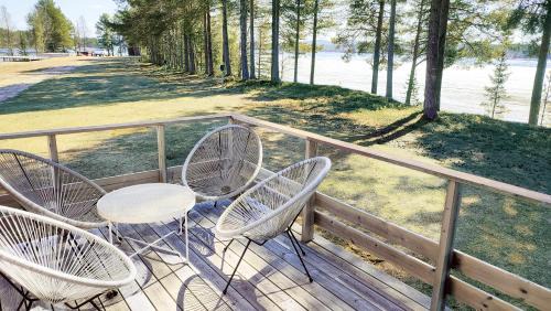 Blattnicksele House | Fritidshus - Cottage - Holiday house - Soluppgång