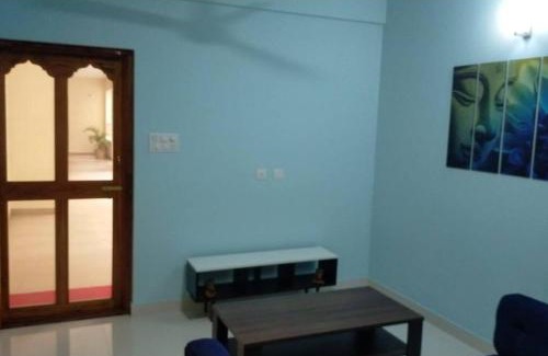 Puttaparthi Apartment | Fully furnished 2 BHK apt with smart TV, AC &more