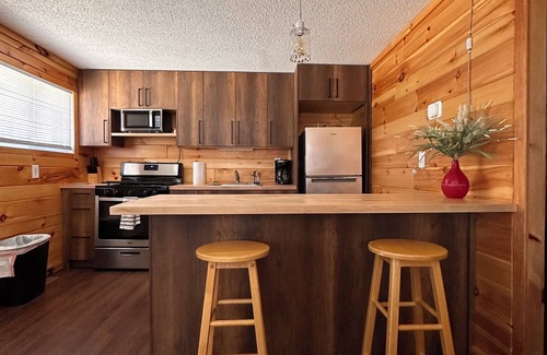 Wellston Cabin | Fully Renovated Cabin - AC + Tippy Dam - South Star by Janix Escapes.