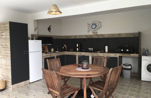 Sainte-Luce Villa | Garden apartment in villa with private pool