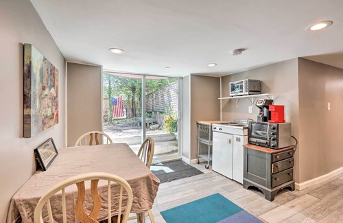 Millburn Apartment | Garden-Level Millburn Apt - Walk to Transit!