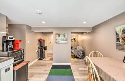 Millburn Apartment | Garden-Level Millburn Apt - Walk to Transit!