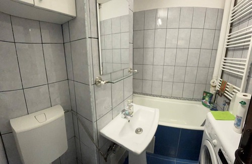 Cluj-Napoca Apartment | Garsoniera Garii- entire unit bedroom, bathroom and kitchen