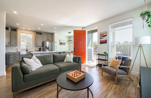 Williams House | Gateway Getaway in wonderful Williams with fire pit, sauna, game room and views!