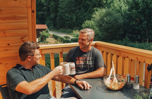 Wilhelmsthal Apartment | Gemütliches Chalet für bis zu Drei Personen mit Eigener Küchenzeile
