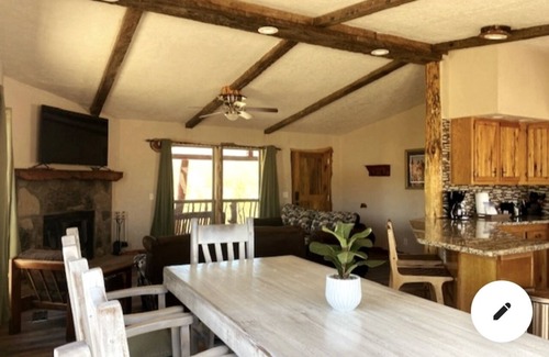 Timberon Cabin | Geronimo cabin, named in honor of the legendary Apache Warrior, Amazing views!
