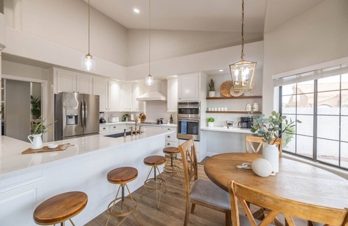 Val Vista Lakes House | Gilbert Willow Tree 4 Bedroom Home by Redawning