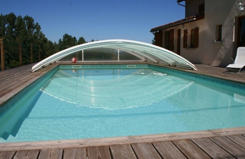Saint-Martin-la-Sauvete House | Gite 6p. with SWIMMING POOL in nature, in Auvergne-Rhône-Alpes