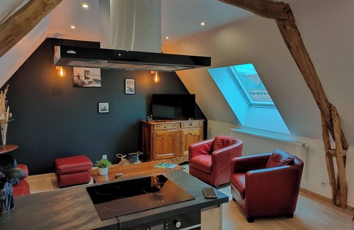 Rumegies Apartment | Gite appartement la Ruchette is located above Gite Le Rucher