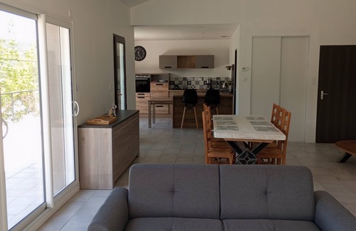 La Valla-en-Gier Villa | Gite le Bérieux, for 6 people Parc du Pilat 3 bedrooms 1 bathroom