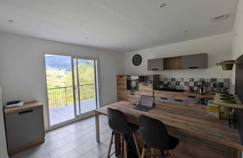 La Valla-en-Gier Villa | Gite le Bérieux, for 6 people Parc du Pilat 3 bedrooms 1 bathroom