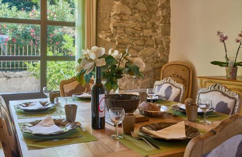 Alzonne House | Gite STANDING climatisé avec piscine chauffée et SPA PRIVATIF