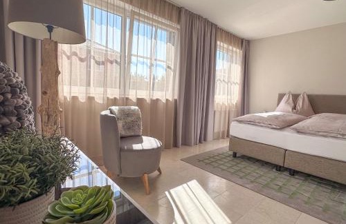 Seekirchen am Wallersee Apartment | "GLÜCKSMOMENT" - Premium Apartments Seekirchen, beeindruckende Ferienwohnung mit gemeinsam genutzter Poolarea