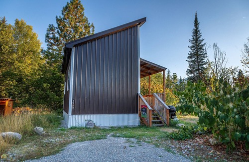 Coram Cabin | Glacier National Park cabin! Our basecamp to explore GNP, just 6 minutes away!