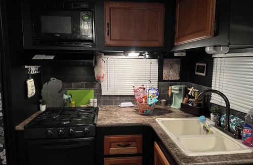 Harrison House | Glamp & Get Amped Lake views, bubbly hot tub, paddle boat joy, & unlimited fun!